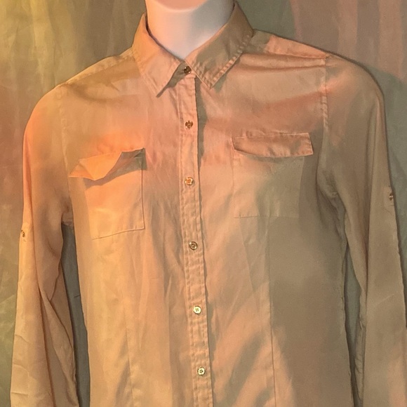 Comfortable & Cute Cargo Blouse by “Calvin Klein” - Picture 3 of 7